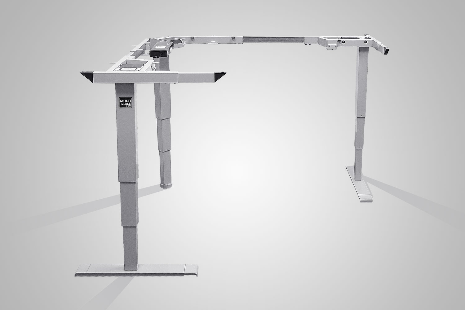 MultiTable L-Shaped Standing Desk Frame