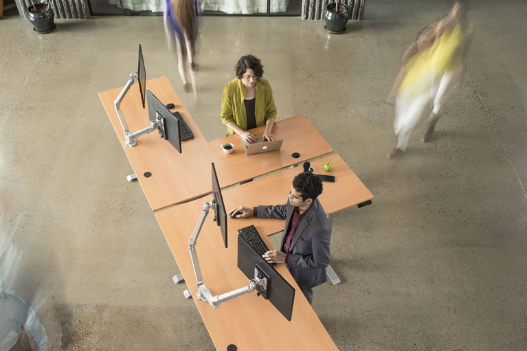 Height Adjustable Office Furniture Sit To Stand Height Adjustable Tables And Standing Desks By MultyiTable Phoenix Az